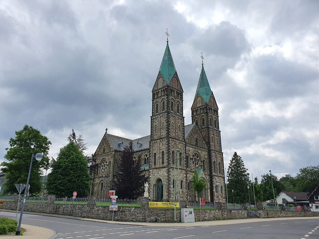 Katholische Kirche St. Lambertus in Kalterherberg (2021)