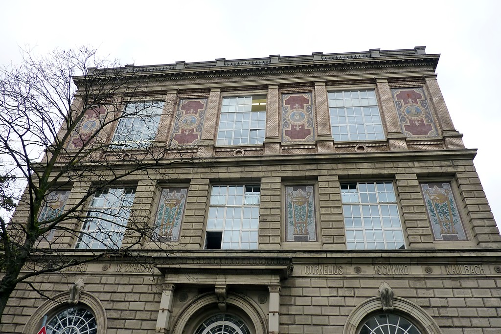 Östliche Fassade der Kunstakademie in Düsseldorf (2014)