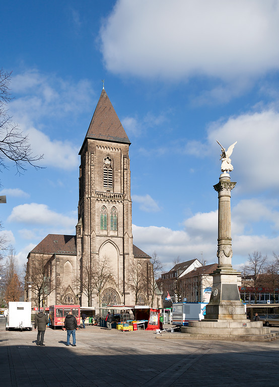 Oberhausen-Altstadt-Süd, Kath. Pfarrkirche Herz-Jesu, Altmarkt