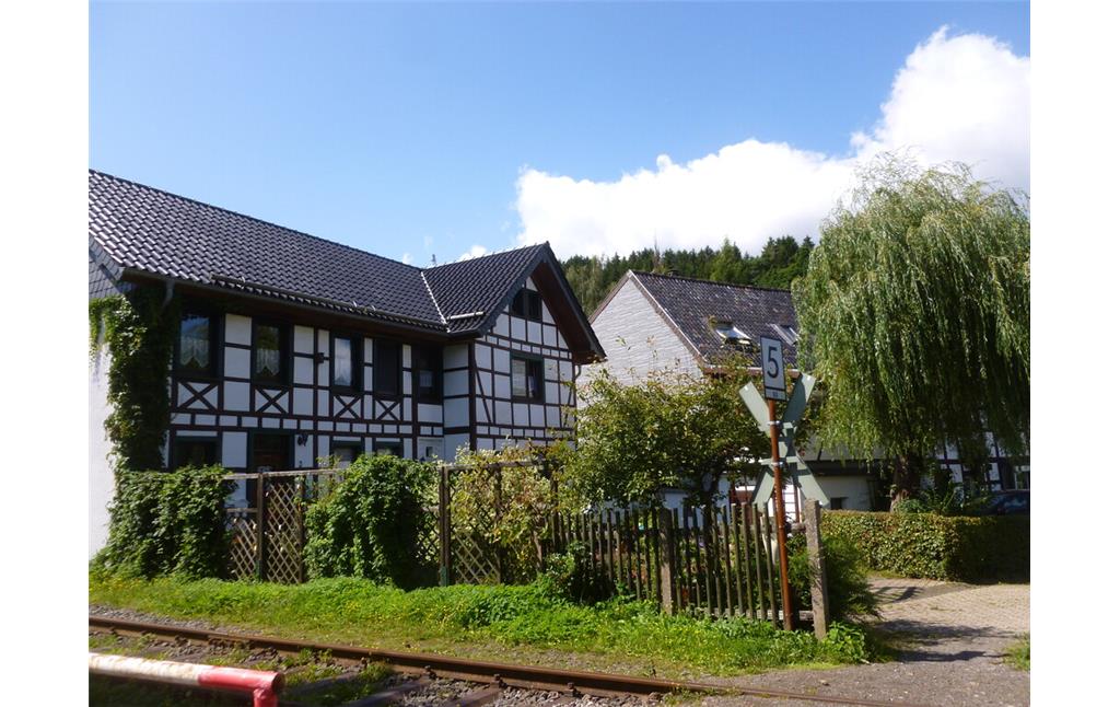 Fachwerkhaus an der Oleftalbahn (2014)