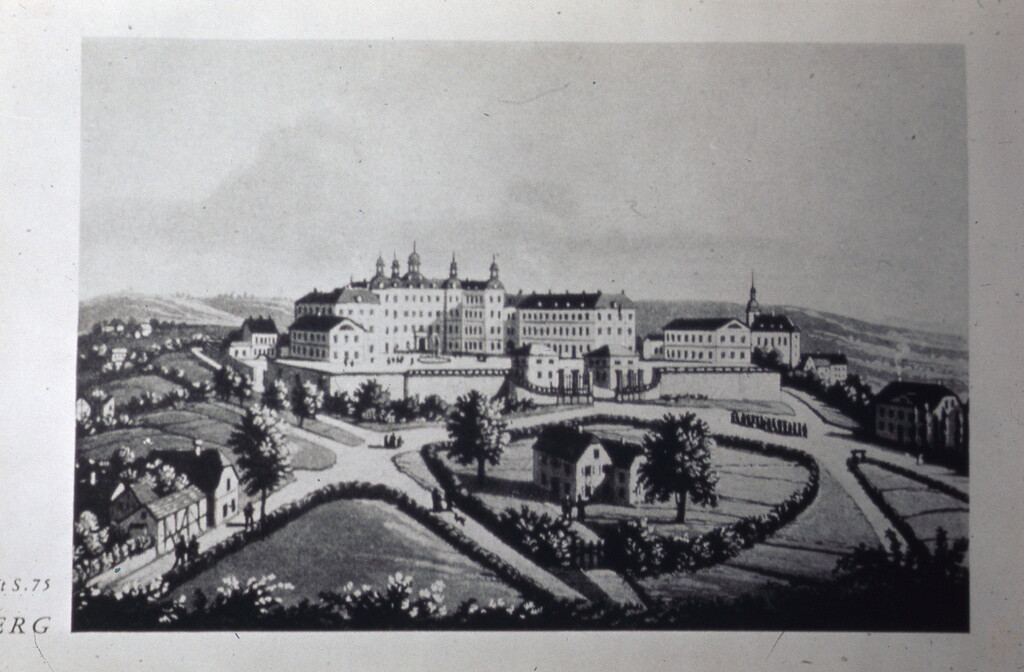Neues Schloss Bensberg, Lithographie (1964-1968)