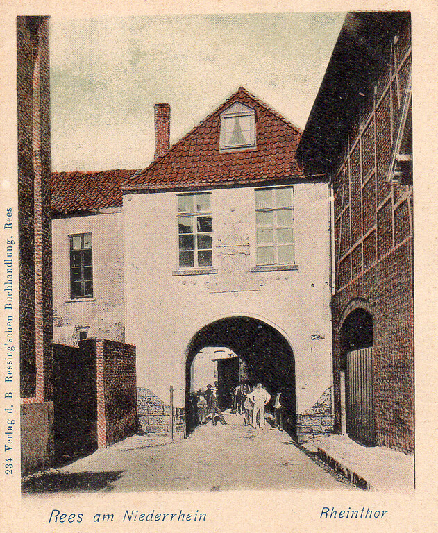 Rees, Rheintor (um 1900)