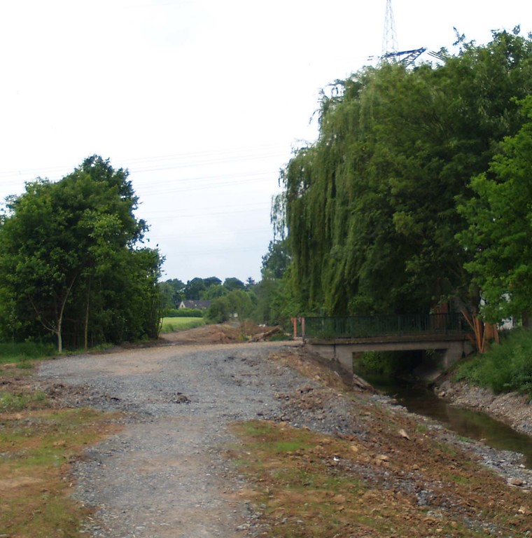 Abbildung 2: Brücke beim Bachverband kurz vor dem Abriss (2008)
