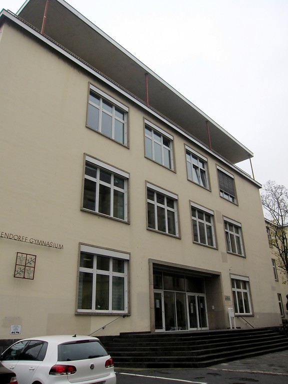 Eingangsbereich des Eichendorff-Gymnasiums in Koblenz (2014)