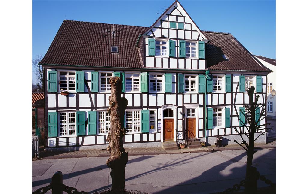 Wülfrath-Düssel, Fachwerkhaus Dorfstraße 15/17 (2009)