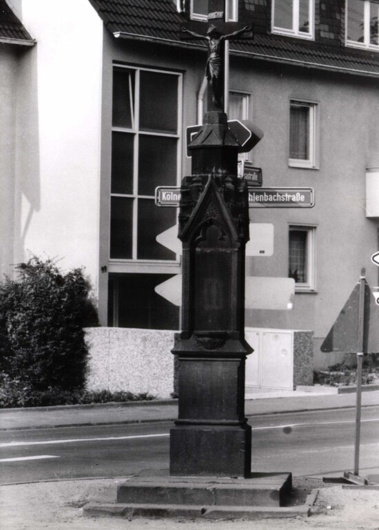 Wegkreuz Kölner Straße / Ecke Barbarossastraße in Sinzig (1981)