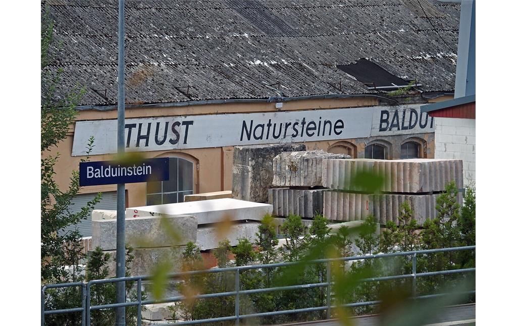 Firmengelände der THUST STEIN GmbH in Balduinstein (2020)