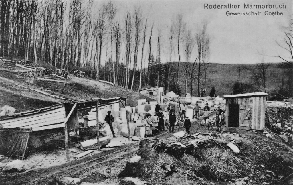 Roderather Marmorbruch, ca. 1911