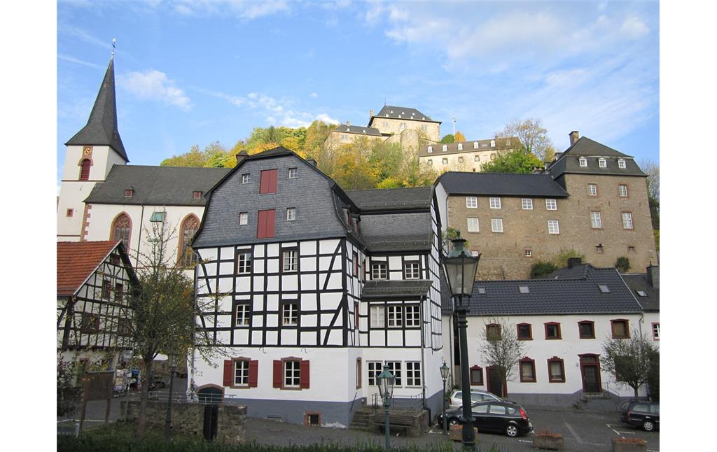 Ortskern Blankenheim mit Burg