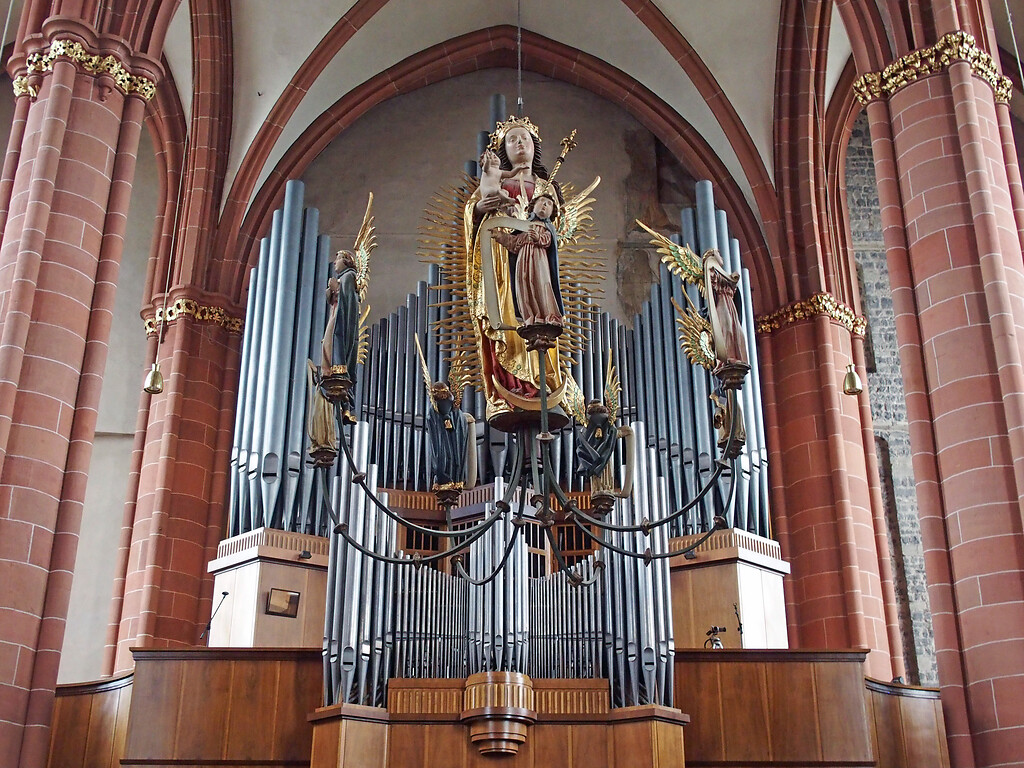 Der spätgotische Marienleuchter im Dom zu Wetzlar (2020)