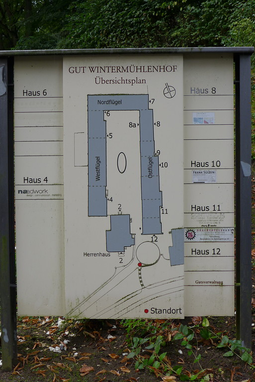Lageplan zum Wintermühlenhof (2019)