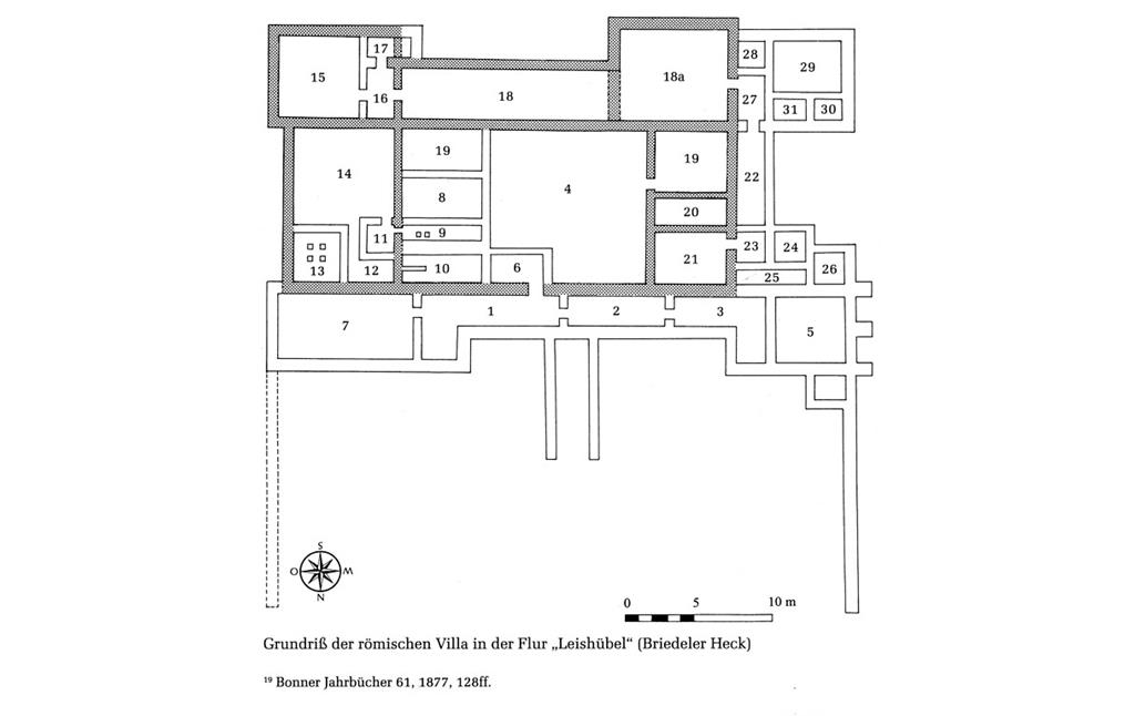 Ehemaliger römischer Gutshof bei Briedel