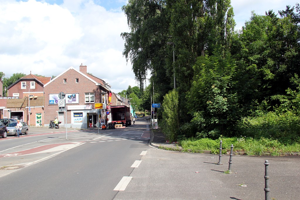 Grenzübergang an der Eygelshovener Straße / Grensstraat in Herzogenrath (2016)