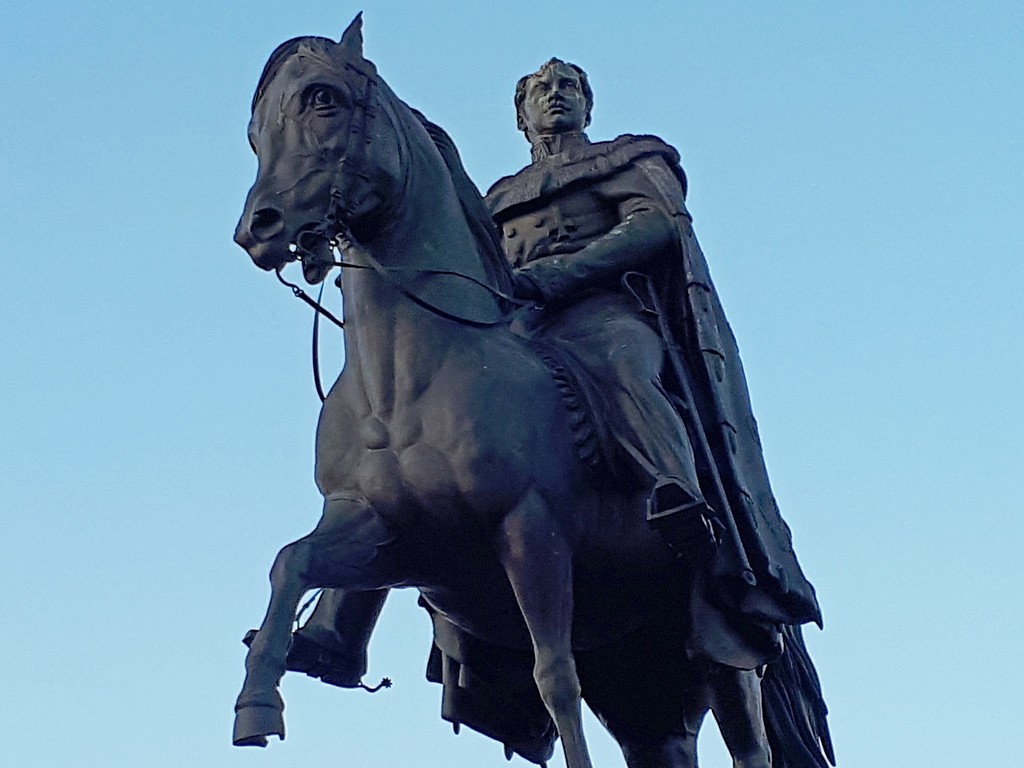 Reiterstandbild des preußischen Königs Friedrich Wilhelm III. auf dem Kölner Heumarkt (2018)