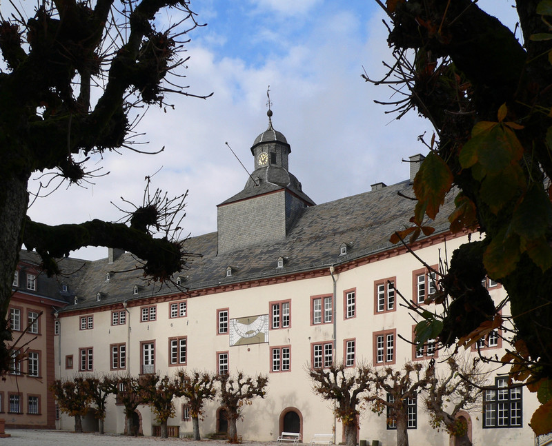 Das Schloss in Bad Berleburg, Kreis Siegen-Wittgenstein