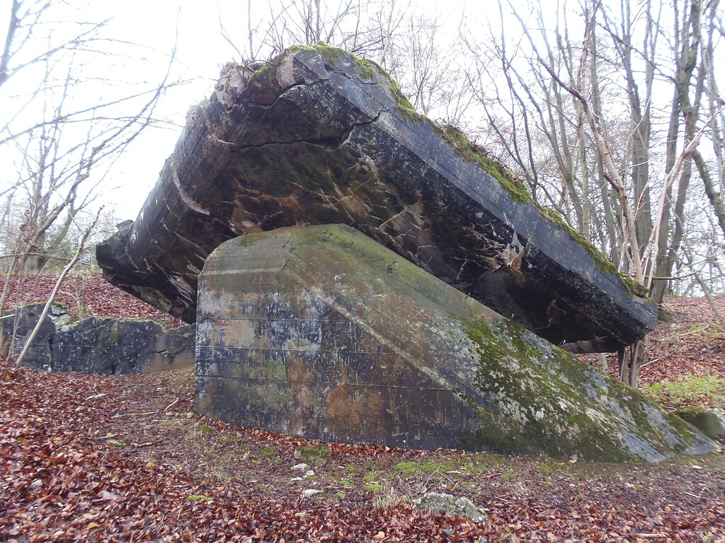Überreste einer Flakstellung am Ottenberg nördlich von Nettersheim-Zingsheim (2020)