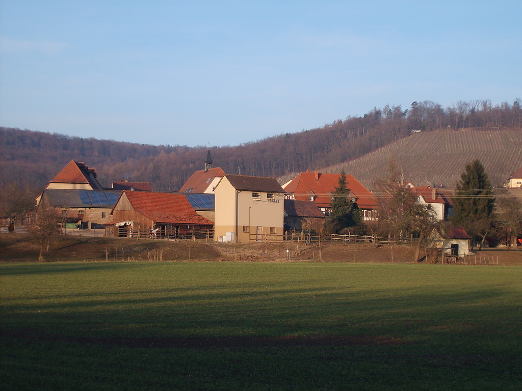 Der ehemalige Klosterhof "Elfingerhof" bei Maulbronn, der heute als Weiler zu bezeichnen ist (2009)