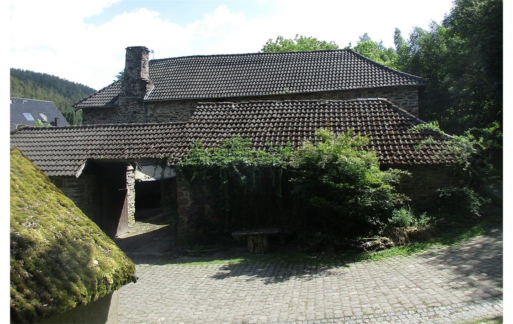 Der auch "Burg" genannte Kremerhof von 1643 im heutigen Hürtgenwalder Ortsteil Simonskall (2017)