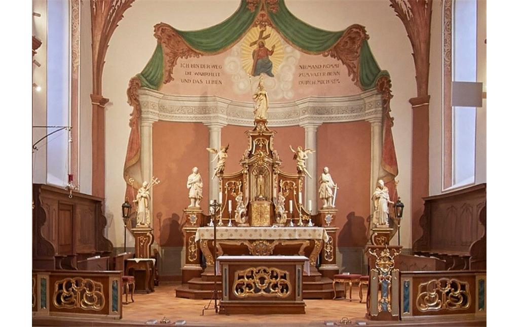 Audiobeitrag zum Hochaltar in der Pfarrkirche von Briedel (2021)