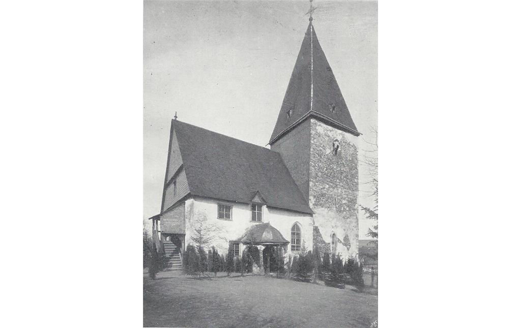 Die Evangelische Kirche in Hottenbach (spätes 19. Jahrhundert)
