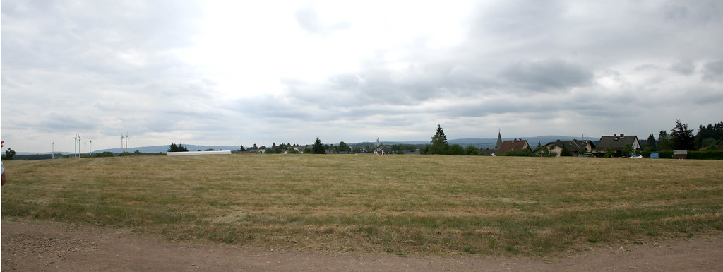 Standort der beiden Kleinkastelle auf dem Pohl bei Heidenrod-Kemel im Rheingau-Taunus-Kreis (2011)