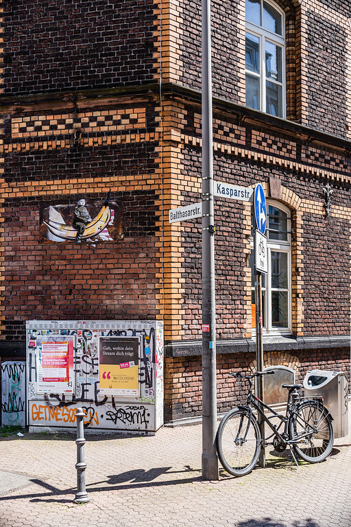 Ecke Balthasar-/Kasparstraße im Kölner Agnesviertel (2021)