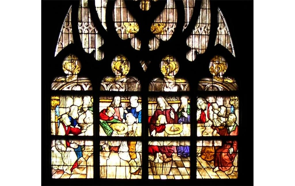 Kirchenfenster in St. Maria zur Wiese in Soest