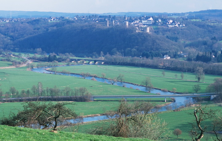 Das Siegtal bei Hennef-Blankenberg, Rhein-Sieg-Kreis (2007).