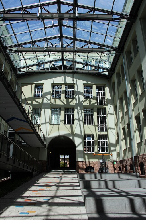 Foyer der Schuhfabrik Rheinberger in Pirmasens (2023)