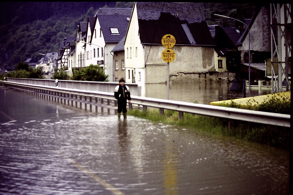 Hochwasser in Briedel (1983)