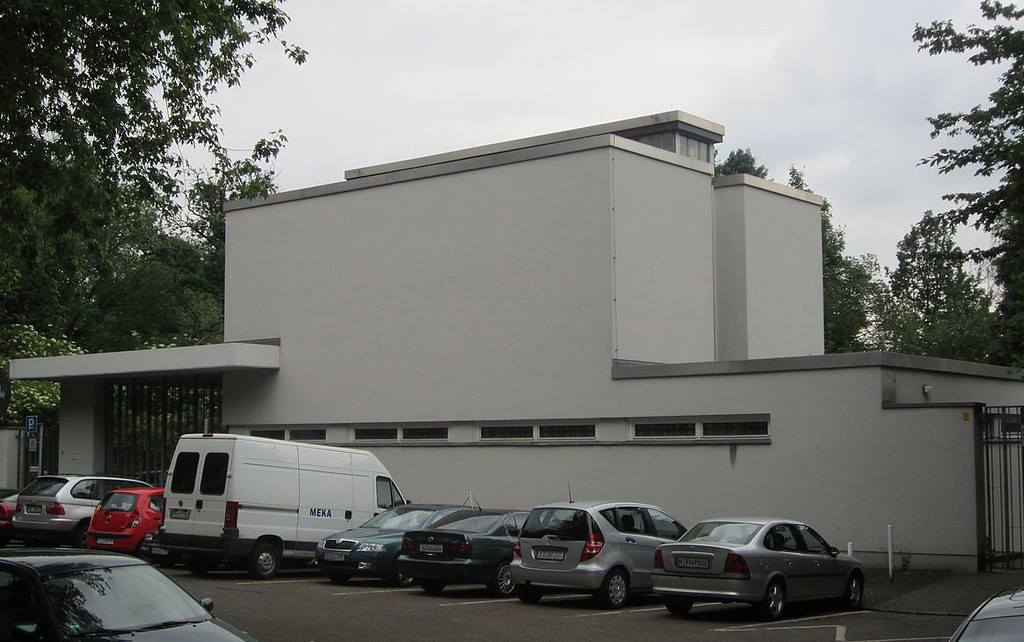 Die Jüdische Trauerhalle am Parkfriedhof in Essen-Huttrop (2012).