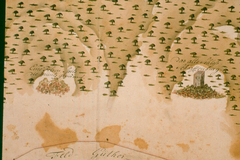 Karte mit Has (1780)