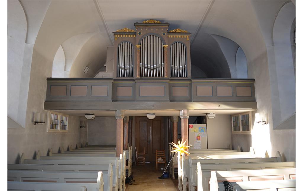 Orgel der evangelischen Kirche Seibersbach (2017)