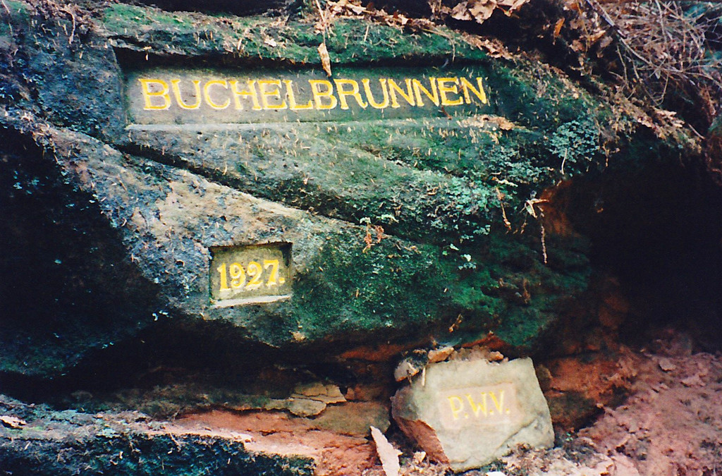 Ritterstein Nr. 178 Buchelbrunnen nordöstlich von Fischbach (1997)