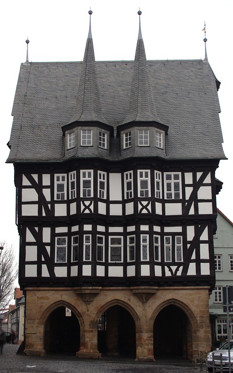 Spätgotisches Rathaus der Stadt Alsfeld (2013)
