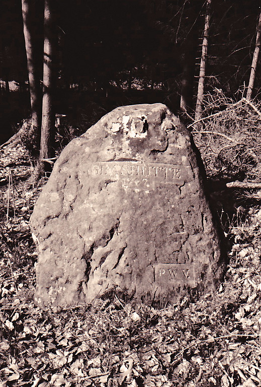 Ritterstein Nr. 115 "Glashütte 1767" bei Mölschbach (1993)