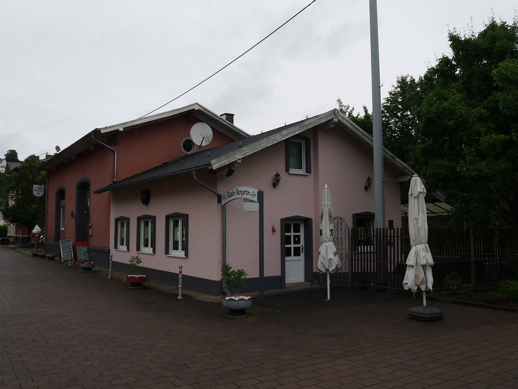 Güterschuppen des Bahnhofs Runkel (2017)