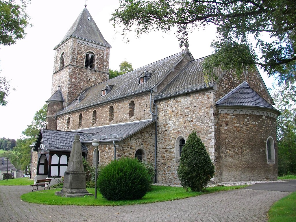 Die evangelischen Kirche in Birnbach (2017)