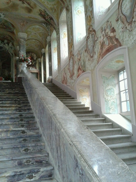 Rechter Treppenteil der Heiligen Stiege in Bonn