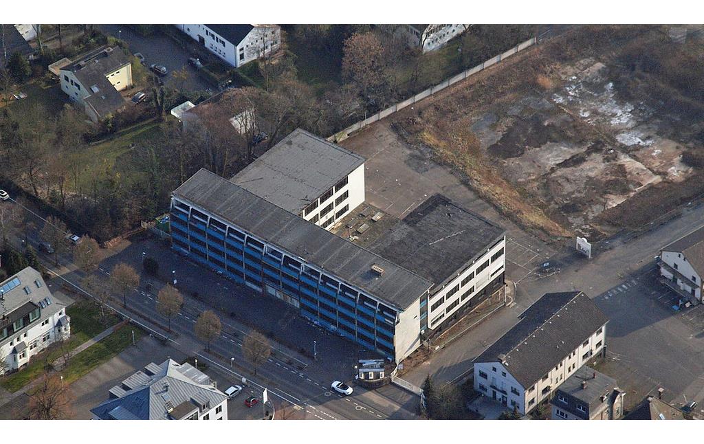 Luftaufnahme des Firmengebäudes "Penaten" in Bad Honnef-Rhöndorf, Rhöndorfer Straße 60 (2013).