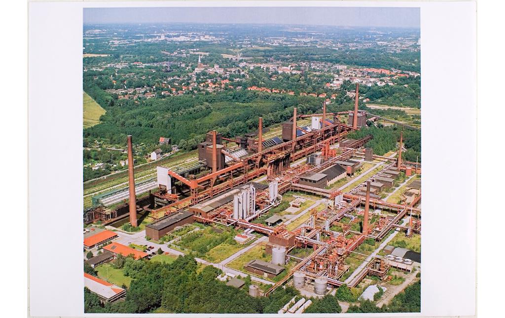 Gesamtanlage der Kokerei Zollverein in Essen (Luftbild 2003)