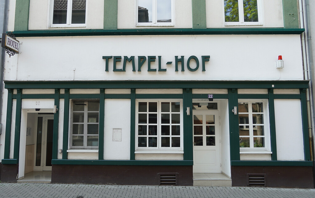 Hotel "Tempel-Hof" in Köln-Deutz (2022)