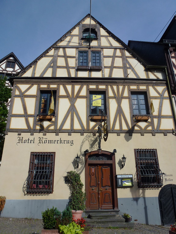 Fachwerkhaus am Marktplatz 1 in Oberwesel (2016)