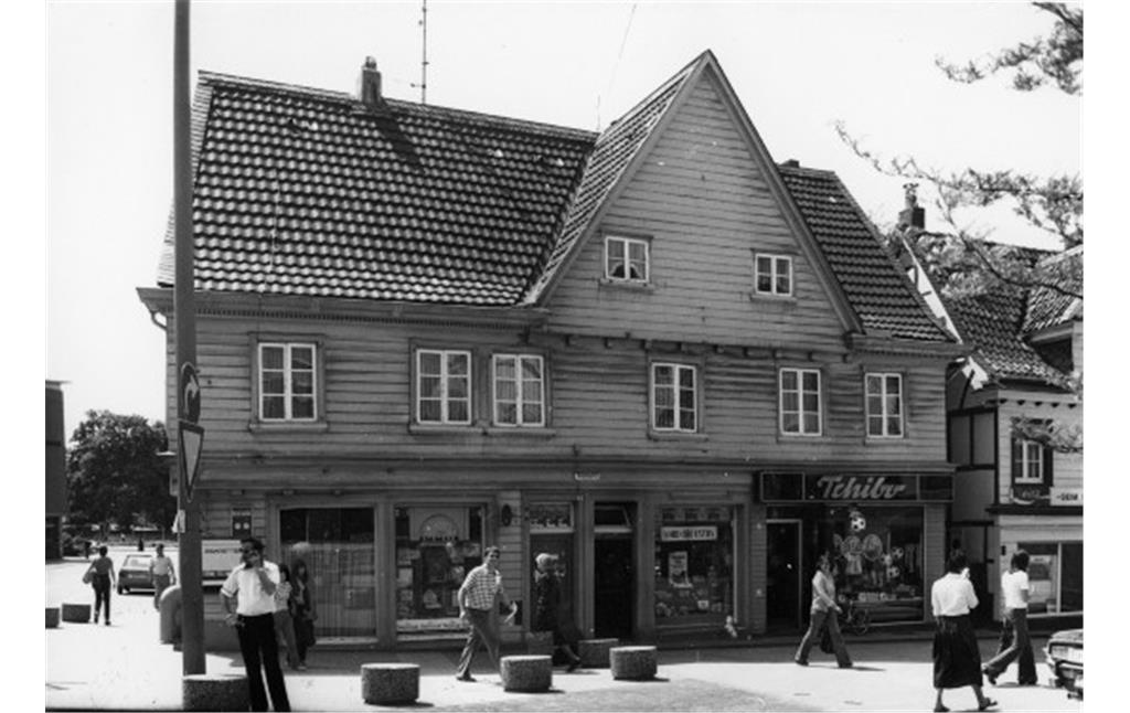 Wohn- und Geschäftshaus Müllersgehren, Heumarktstraße 1 in Wülfrath (1978)