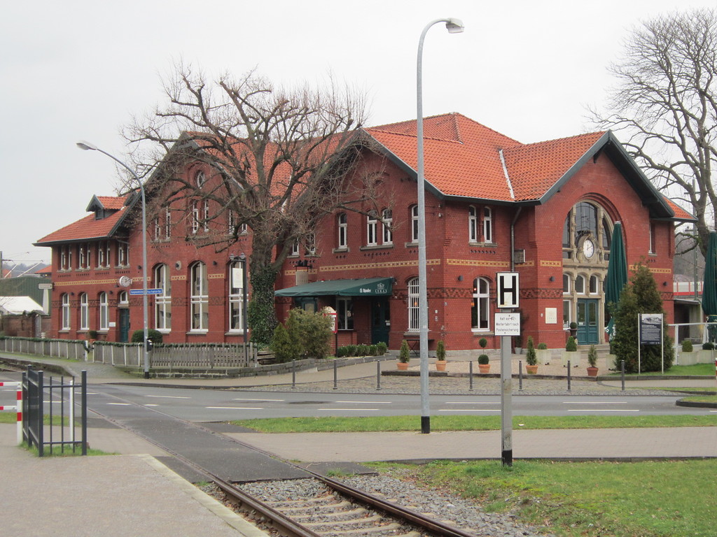 Essen-Kupferdreh, Ansicht des Empfangsgebäude Bahnhof Kupferdreh (2016)