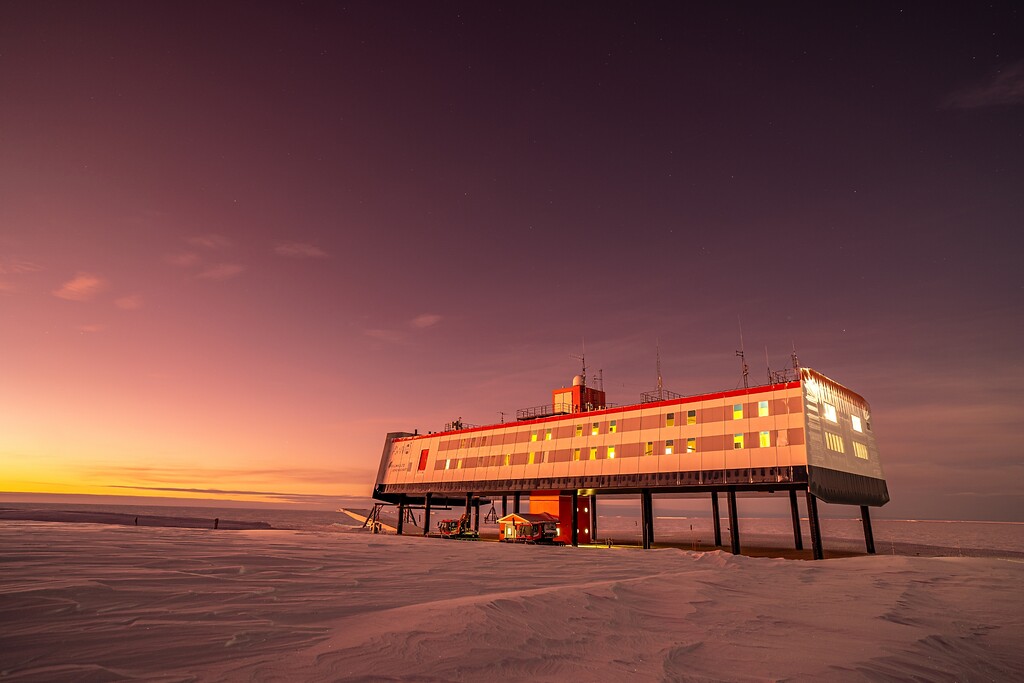 Neumayer-Station in der Antarktis