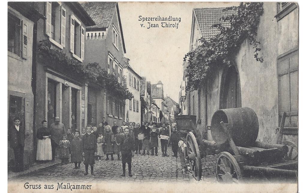 Hintergasse (Friedhofstraße) Maikammer (1915)