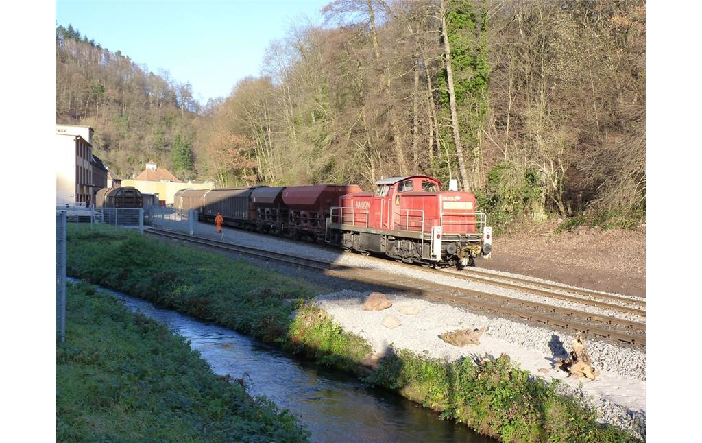 Moderner Güterzug in Frankeneck