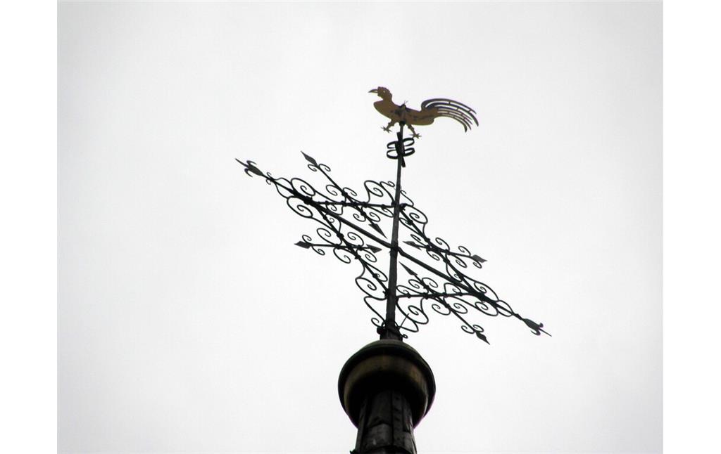 Audiobeitrag zum Wetterhahn auf der Spitze der Pfarrkirche von Briedel (2021)