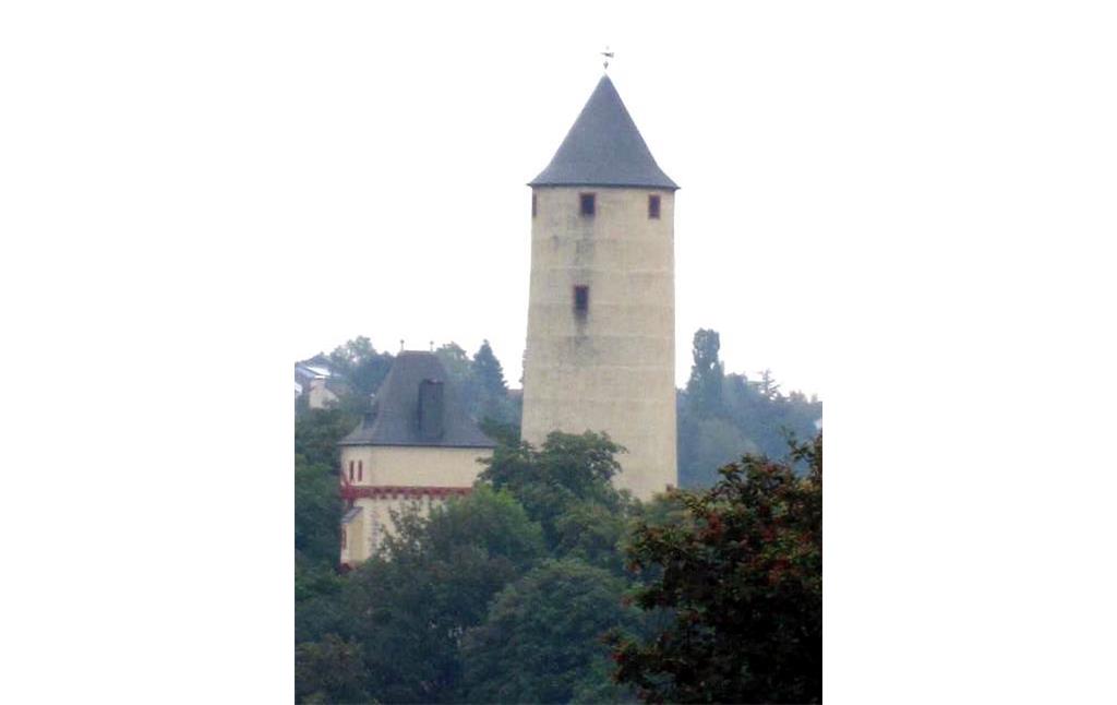 Bergfried der Stromburg in Stromberg (2014)